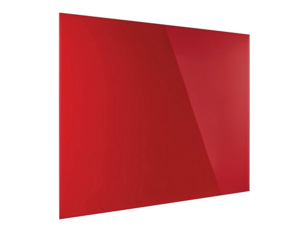 Günstige Design-Glastafel - Glasboard - Intensiv-Rot