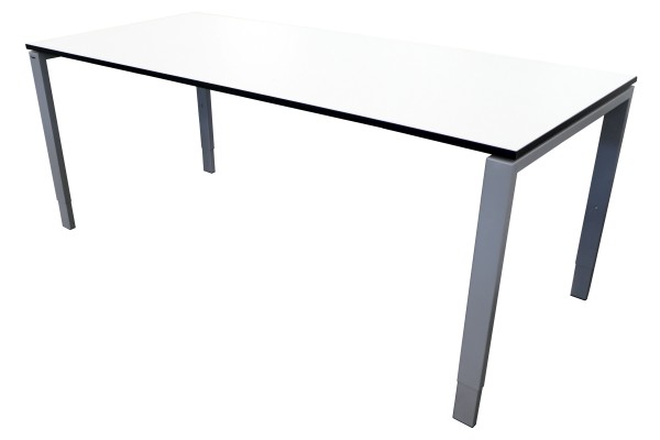 Günstiger Bene Schreibtisch mit neuer Arbeitsplatte - Designplatte!